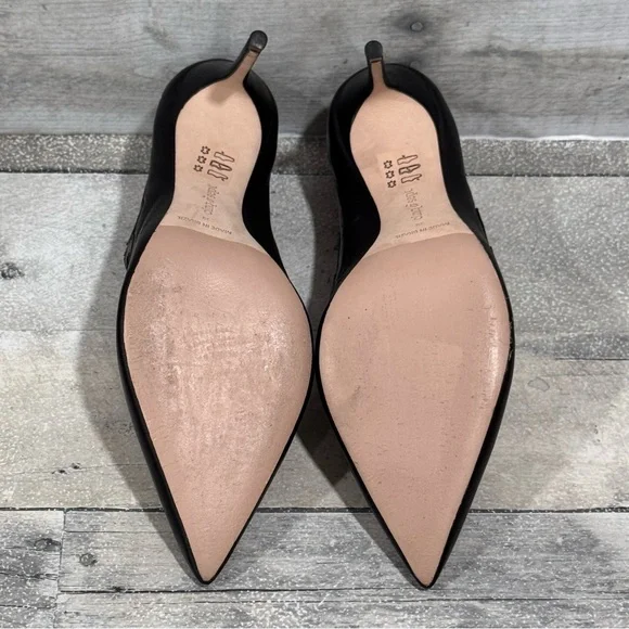 Cinq à Sept Margot Pointed Toe Pump Heels In Black - Size - 8 .US / 38 .EU - Picture 9 of 11